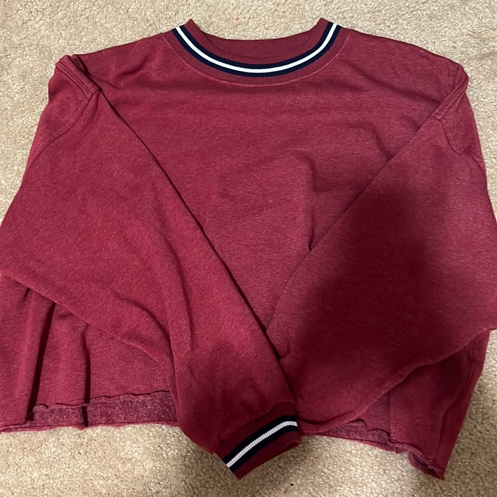 cropped american eagle sweater